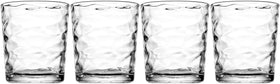 Glaver's thick-glass whiskey glasses provide sturdy weight and premium presentation.