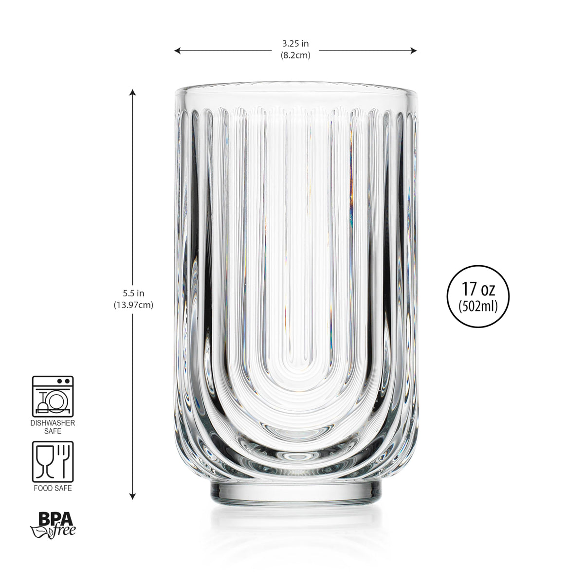 Glaver's arch-design barware brings timeless style to home entertaining.