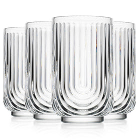Glaver's vintage arch glass for celebrations and casual daily sipping.