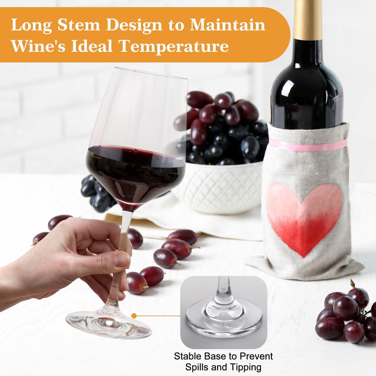 GLAZVIA clear lead-free glassware designed for daily use and easy cleaning