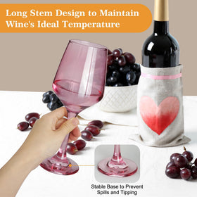 GLAZVIA lead-free glass offers crystal clarity and rich wine hues.
