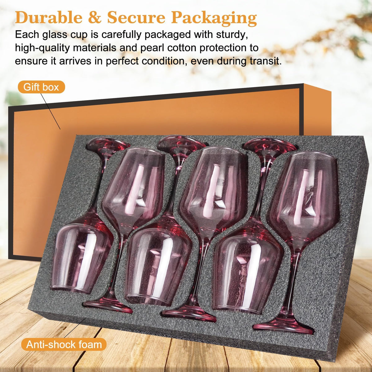 GLAZVIA dishwasher-safe glassware for quick, easy cleanup.