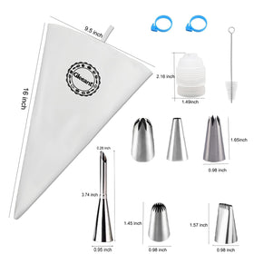 GleeAnt versatile piping set ideal for cupcakes and cookies.