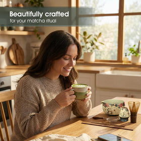 GleeNflux matcha sifter ensures smooth, clump-free powder.