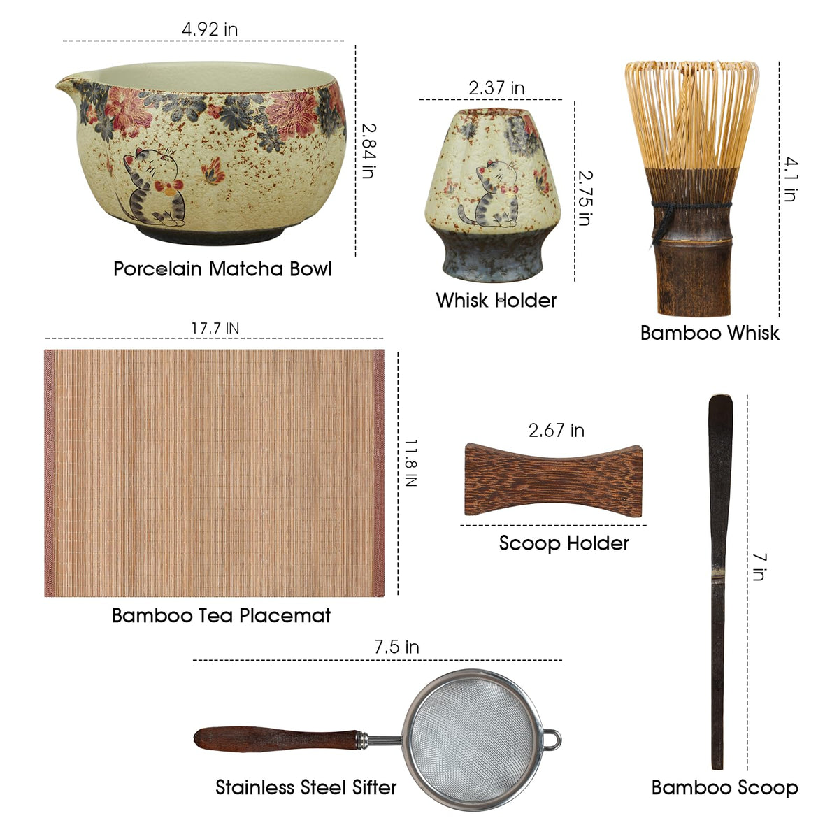 GleeNflux tea scoop with rest provides precise measurements.
