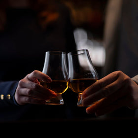 Glencairn glass festival-ready for distilleries and events.