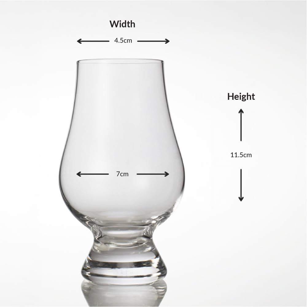 GLENCAIRN glass in hand illustrating comfortable grip