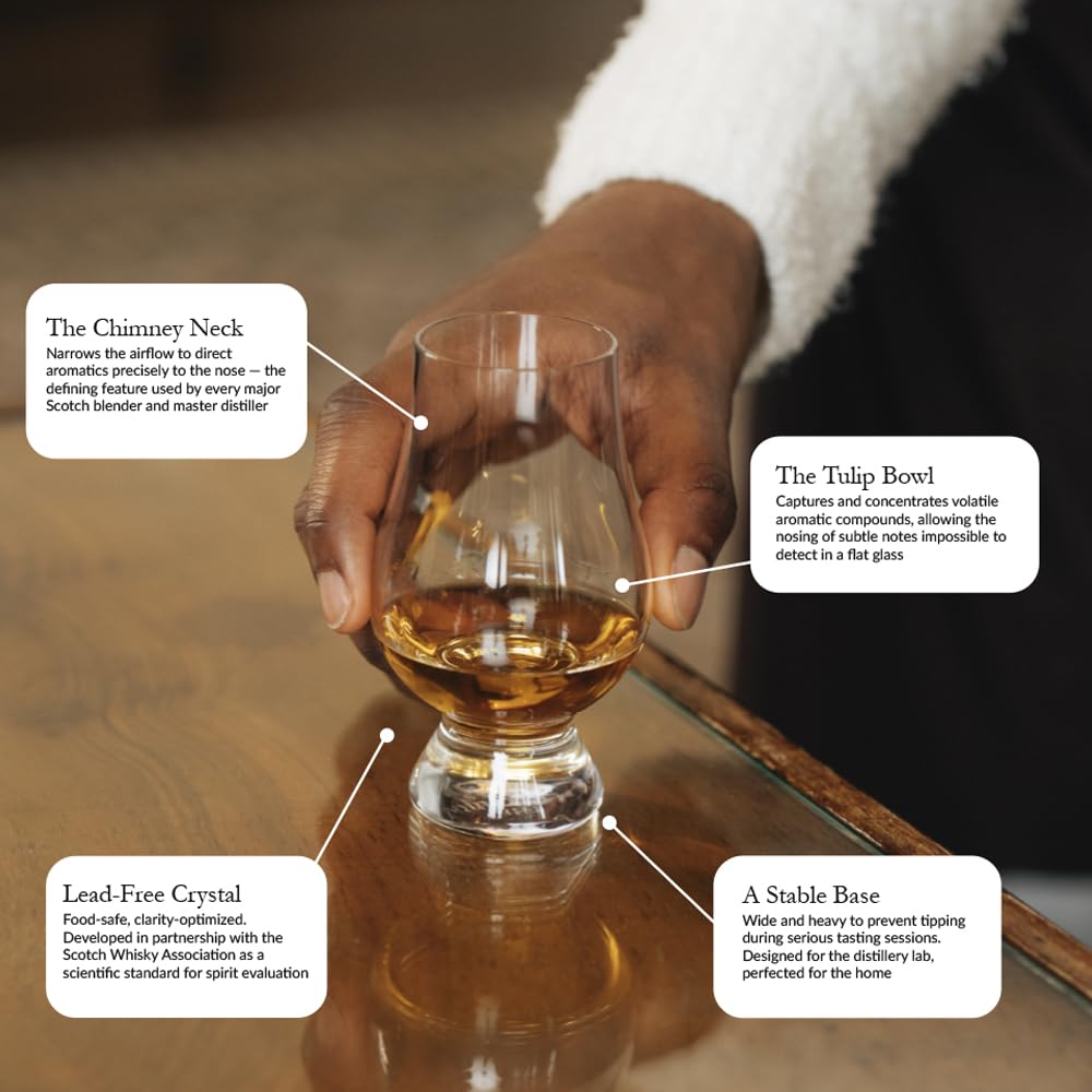 Glencairn lead-free crystal highlighting purity and everyday safe use.