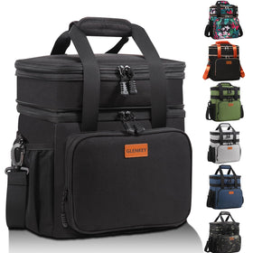 GLENKEY expandable lunch box top compartment for extra storage on busy workdays.