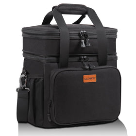 GLENKEY expandable XL lunch bag top-compartment showing extra space for meals on the go