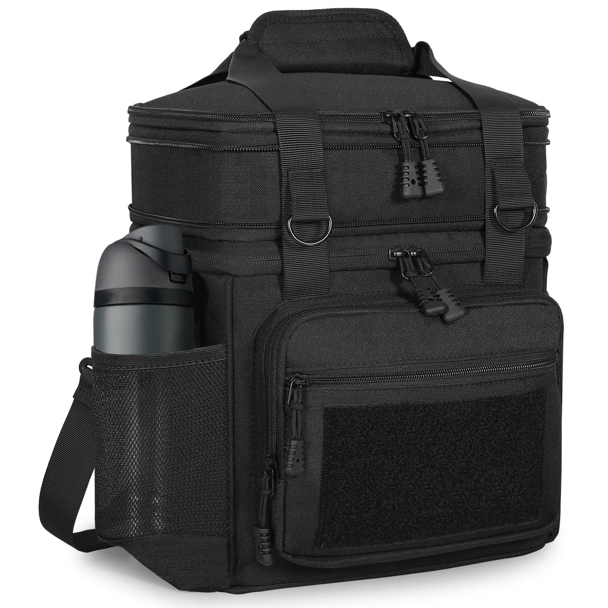 GLENKEY tactical lunch box front patch for personalization and organization