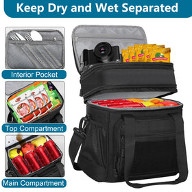 GLENKEY insulation liner keeps food at the right temp during commutes