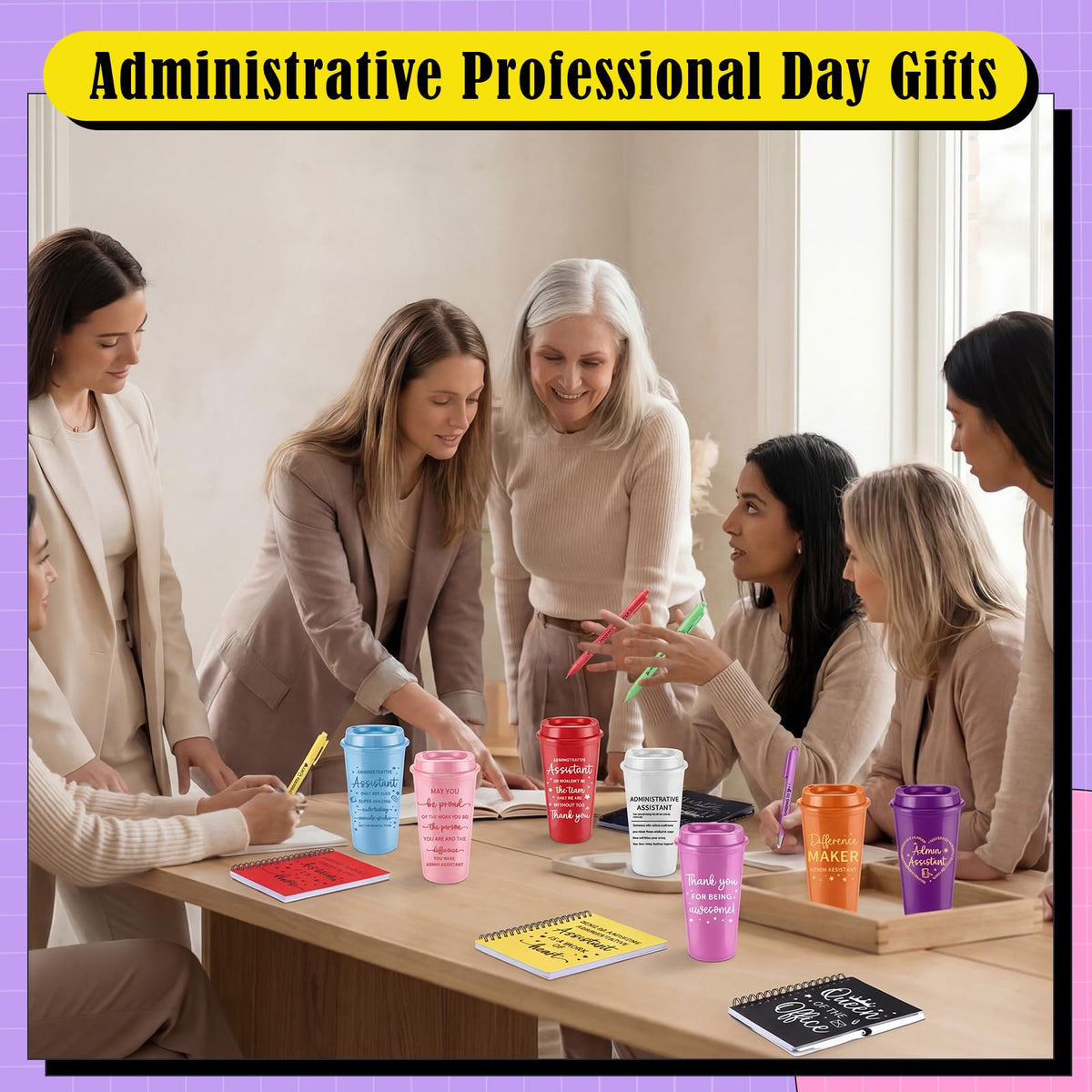 Glenmal admin gift set multicolor design on products