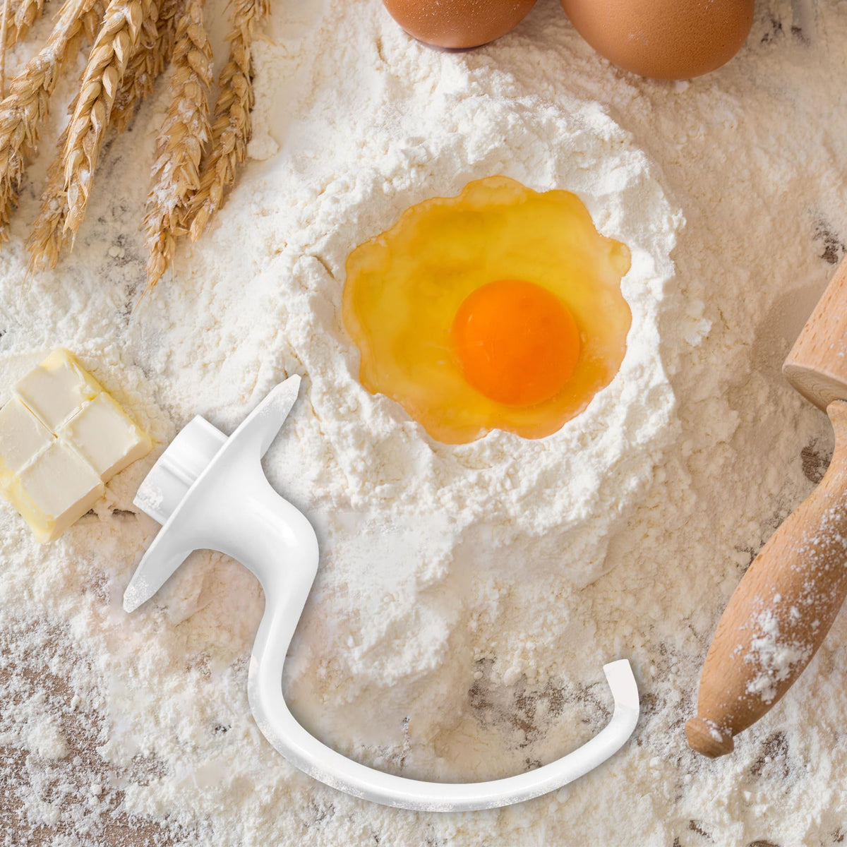 GLINK K5ADH coated hook reduces sticking during kneading