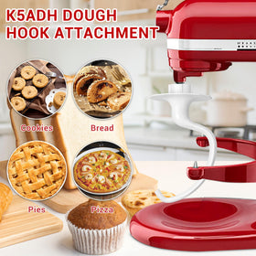 GLINK K5ADH hook on pizza dough for airy development