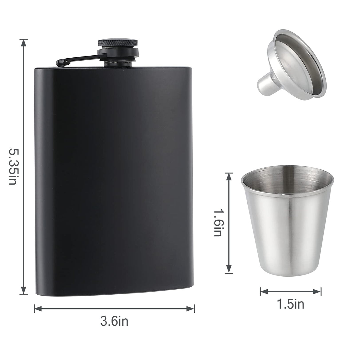 GliSun 304 stainless steel flask highlights durable, safe materials.