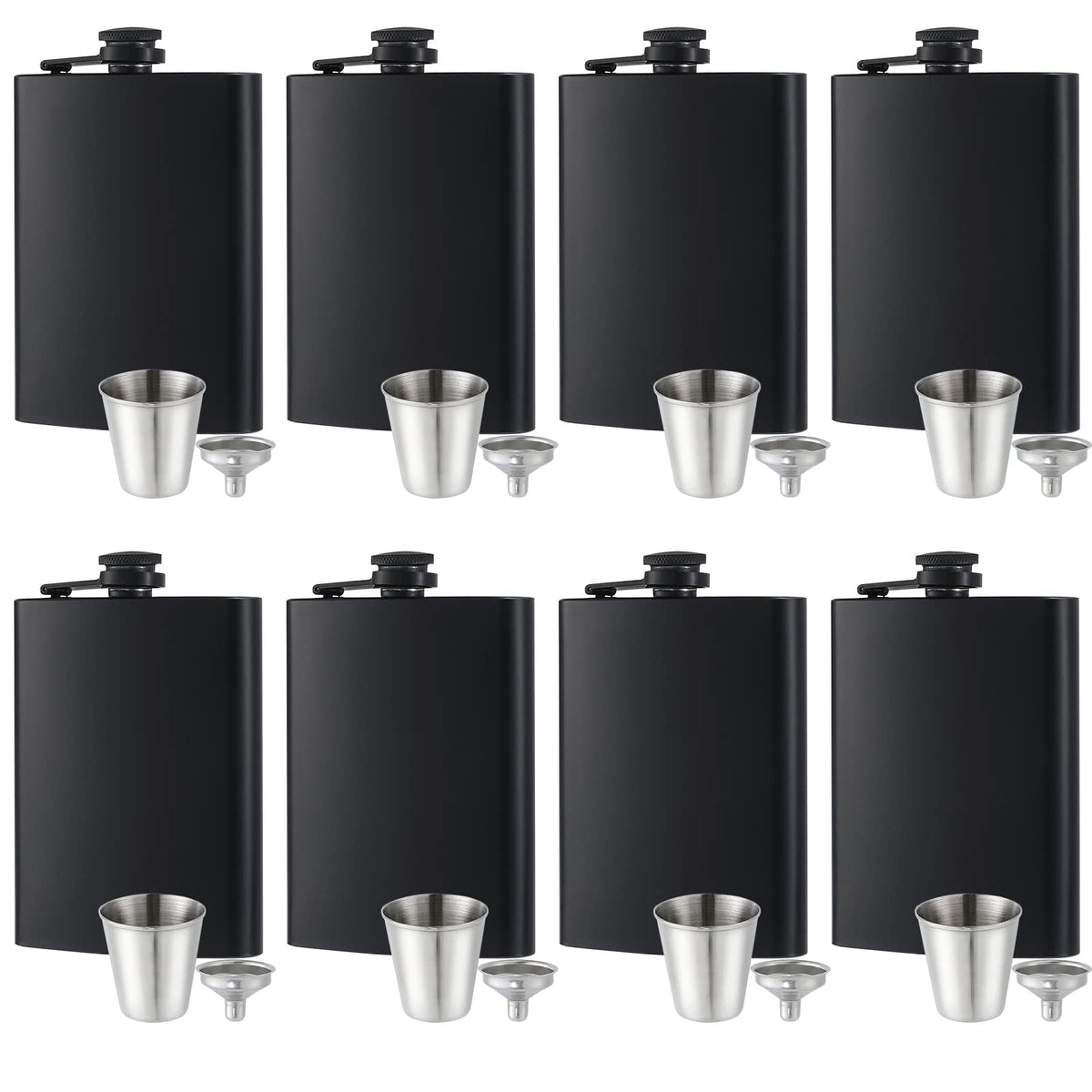 GliSun 8oz flask gift box set, ideal for gifting at weddings and celebrations.