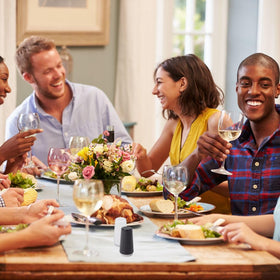 Global Basics USA-made salt and pepper shakers for parties and catering