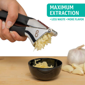 Global Digitronix silicone garlic peeler eases prepping garlic.
