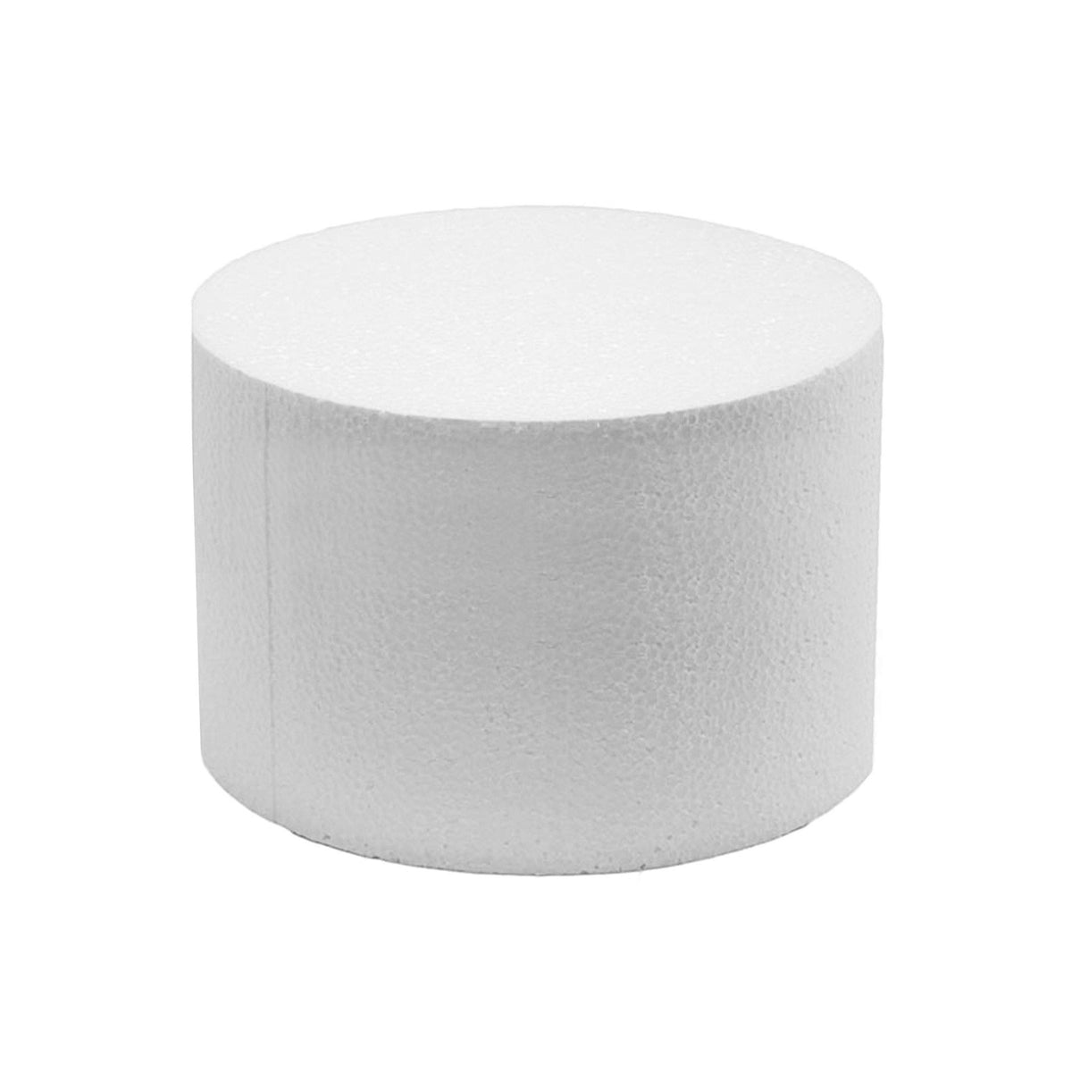 Global Sugar Art 6x6 cake dummy front view for decorating practice.