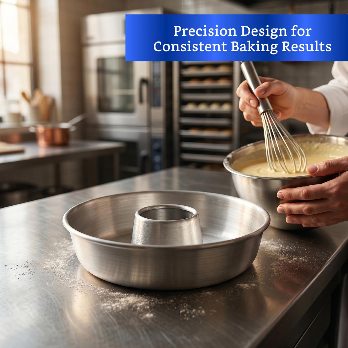 GLOBE ROCKET pan delivers even heat for uniform crust and rise