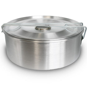 GLOBE ROCKET flan mold with lid showing moisture-retaining design for smooth results