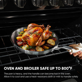 GLOBEHOME dishwasher-safe construction simplifies post-dinner cleanup