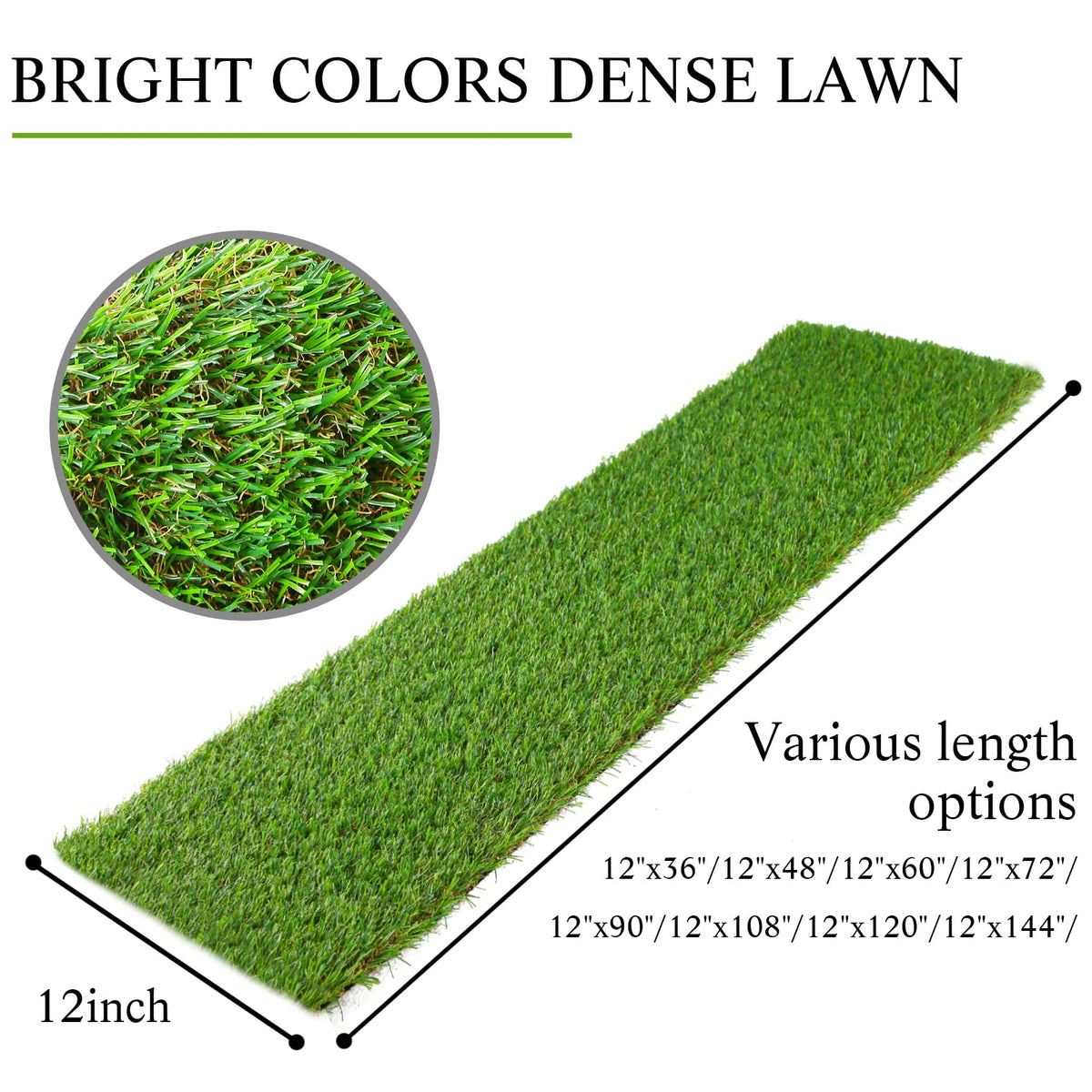 GLOBREEN uv-resistant PE material highlight for durable outdoor-friendly decor surfaces.
