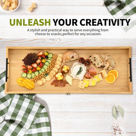 GLOKUUCA charcuterie board outdoors perfect for picnics and alfresco entertaining