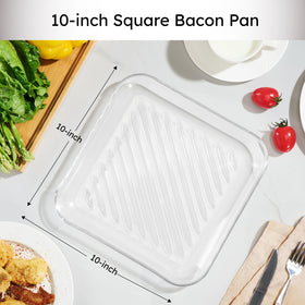 Glolaurge Bacon Crisp Cooking for quick breakfasts.