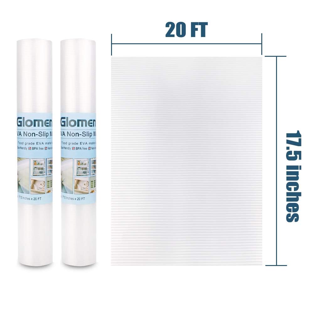 Glomen EVA material provides durable, reusable performance.