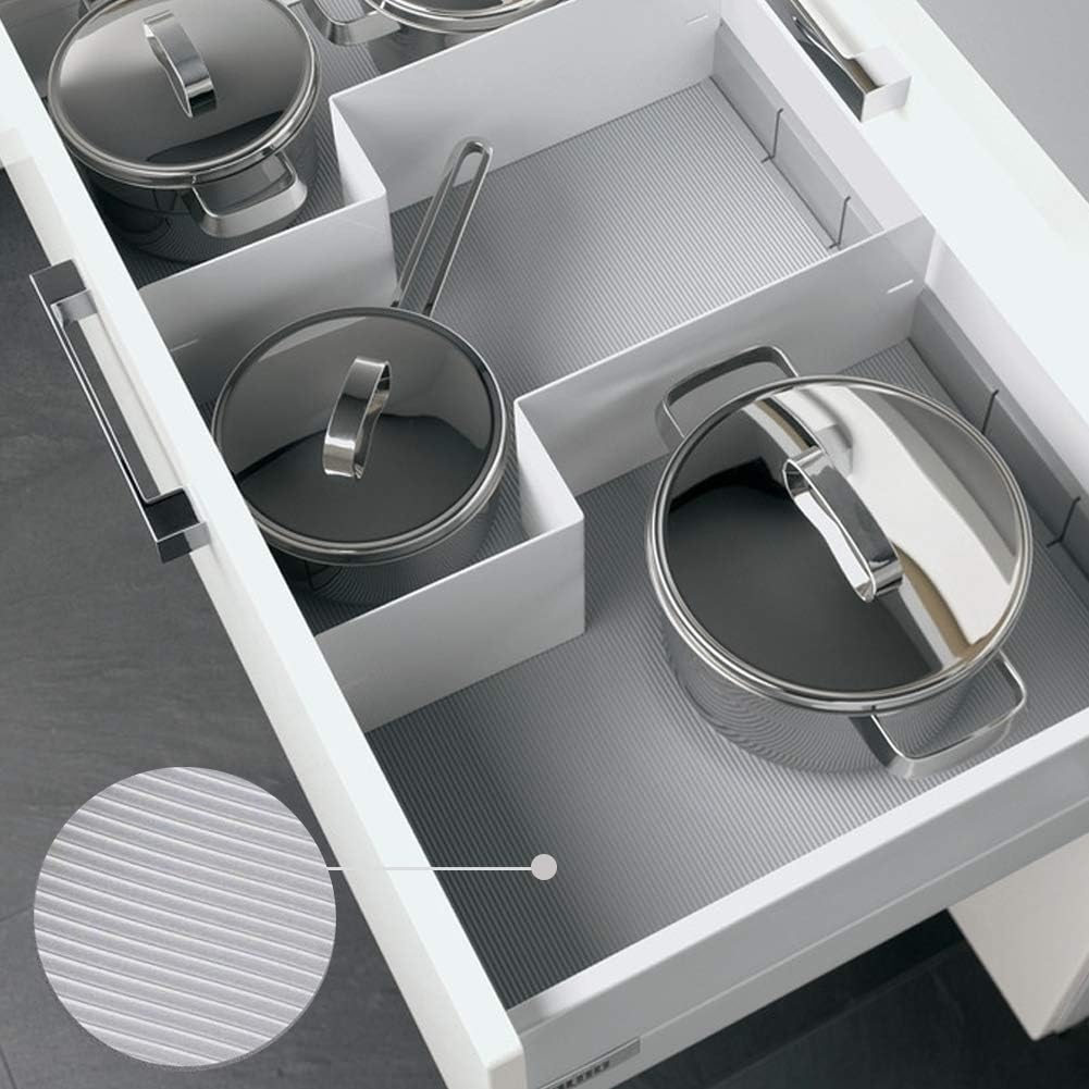 Glomen shelf liner durable EVA material supports repeated use.