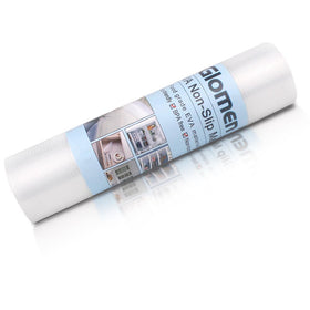 Glomen shelf liner oil-water protection shields shelves from spills.