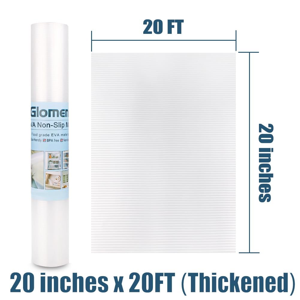 Glomen shoe rack protector prevents footwear from sliding and stains.