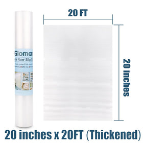 Glomen shoe rack protector prevents footwear from sliding and stains.