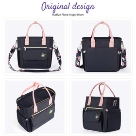 GLORIEROO lunch bag comes with detachable adjustable strap for versatile carry