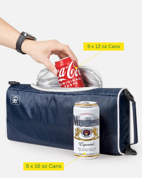 GLORIEROO golf cooler bag dimensions show wide compatibility.