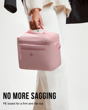 GLORIEROO lunch bag soft-touch handle enhances comfortable grip.