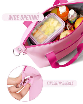GLORIEROO versatile carry options: tote, shoulder, crossbody.