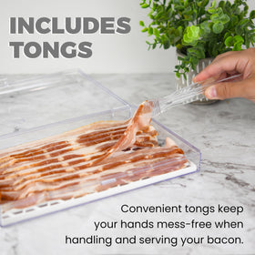 GlossyEnd Bacon Keeper buckle close up shows sturdy design for secure storage.