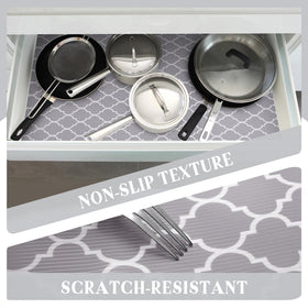 Glotoch Express quatrefoil design adds style to storage spaces.