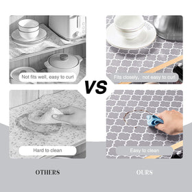 Glotoch Express waterproof shelf paper protects goods from leaks and stains.