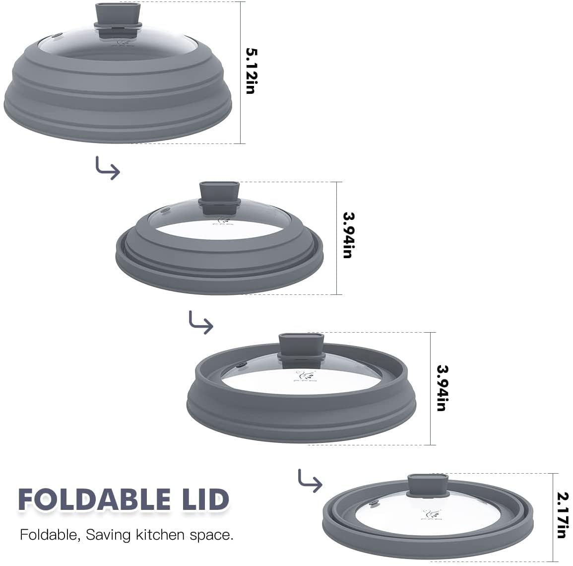 GLOU-GLOU GGG vent holes release steam and prevent backflow.