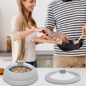 GLOU-GLOU GOOSE GGG fits standard microwaves with 9.8-inch diameter.