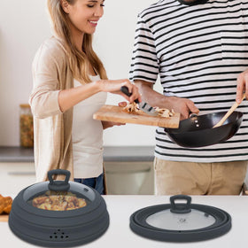 Multi use pot cover by Glouglou Goose GGG for stovetop tasks