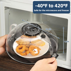 Glouglou-Goose GGG transparent plastic splash guard BPA-free and easy to clean.