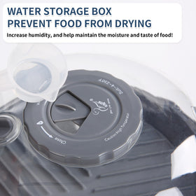 GLOU-GLOU GOOSE GGG water steamer vent aids even heating.