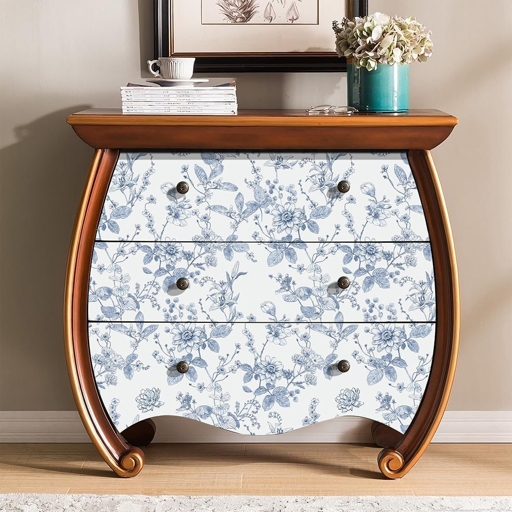 Glow4U applied cabinet drawer liner demonstrates easy stick-on installation.