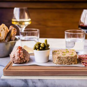 GlowSol large cutting board provides generous prep space for gatherings