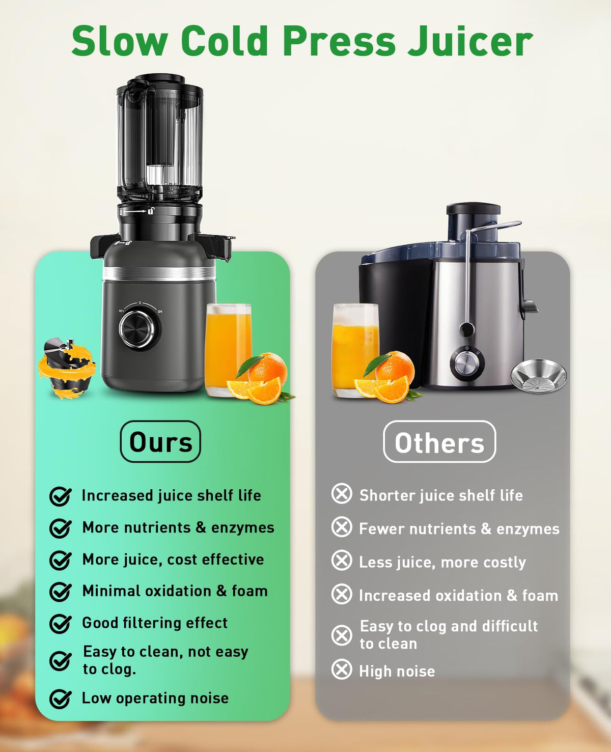 GlowWise quiet DC motor operates under 40 dB
